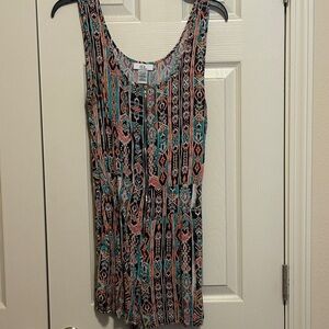 Joe B Boho Multicolor Patterned romper